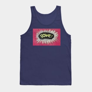 Comic Book Powie! Tank Top